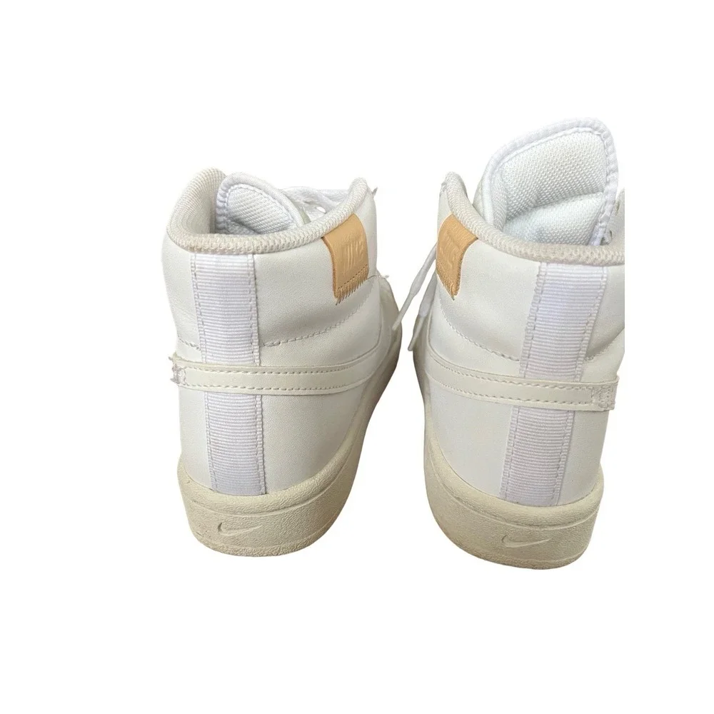 Nike  Court Royale High Top Shoes, Size 7 White Very Gently Used! Athleisure,